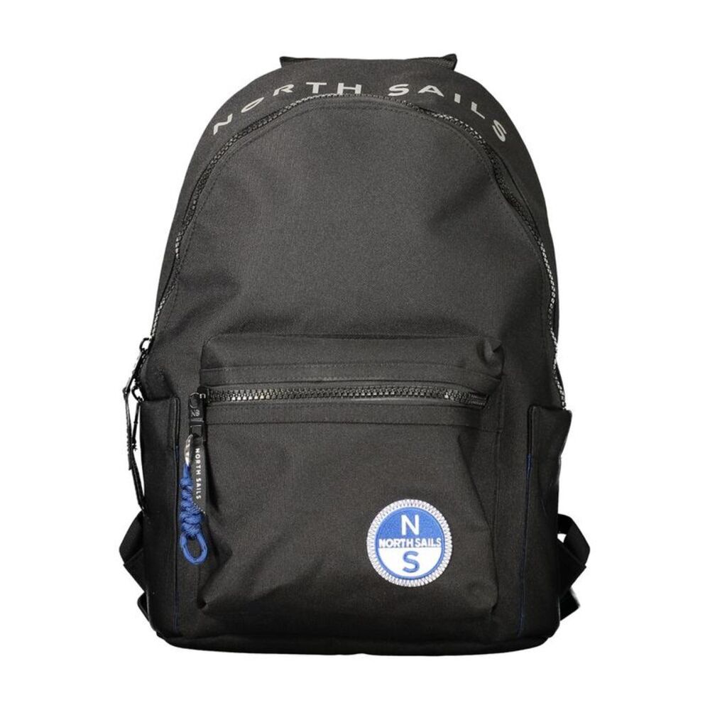 North Sails Nero Polyester Uomo Backpack with Versatile Men's Design